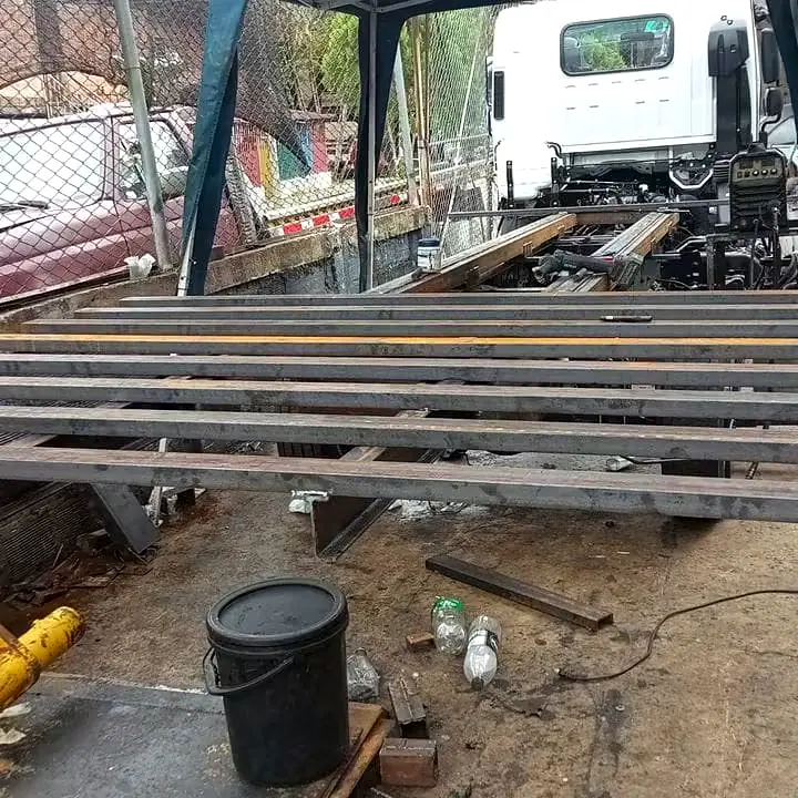 Planchones para grúa – Ing. Metálicas Sánchez SAS